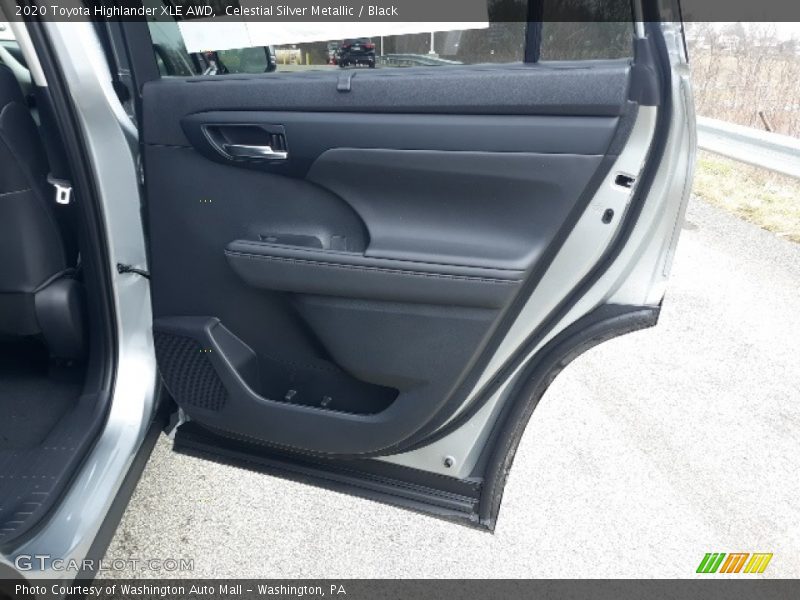Celestial Silver Metallic / Black 2020 Toyota Highlander XLE AWD