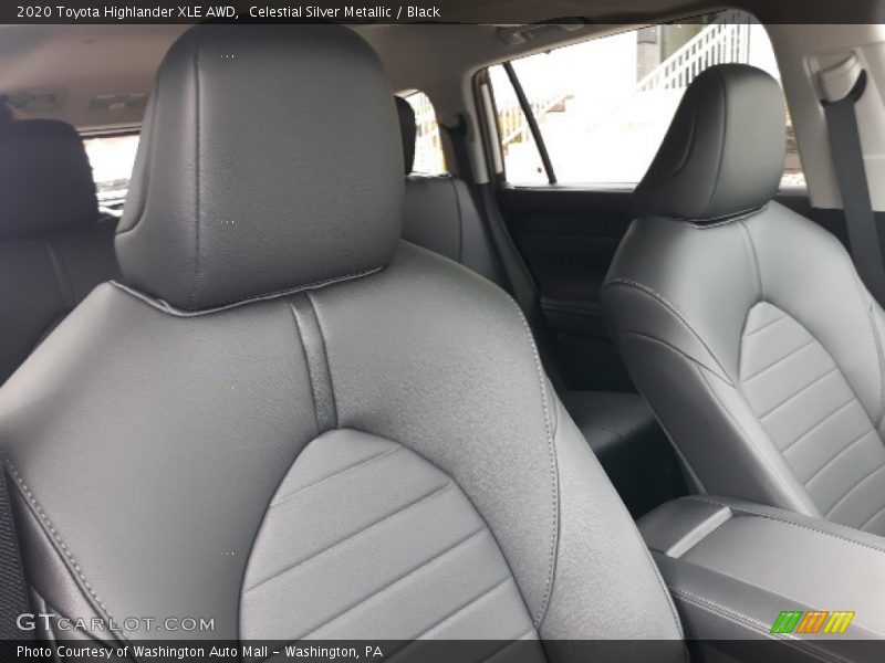 Celestial Silver Metallic / Black 2020 Toyota Highlander XLE AWD