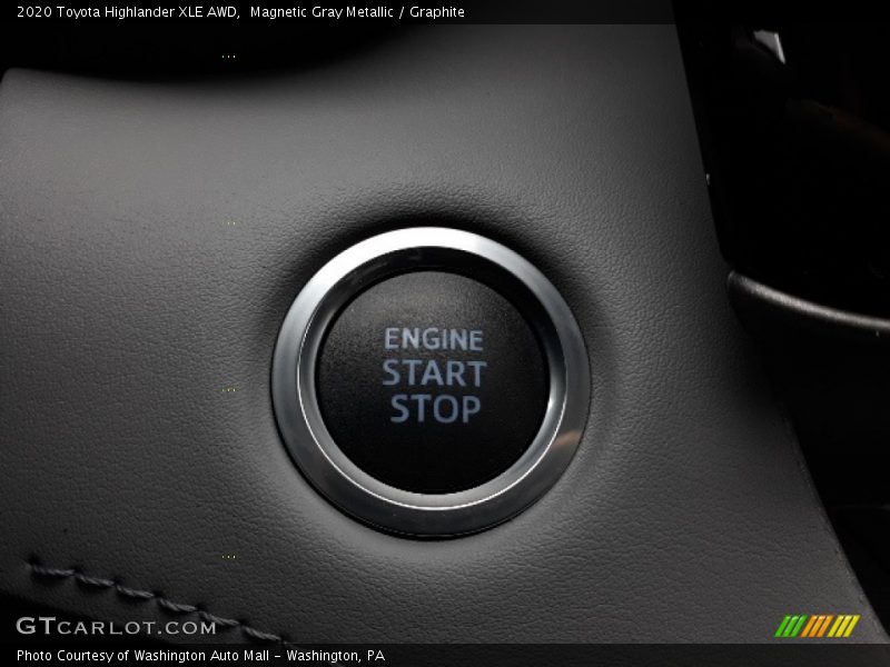 Magnetic Gray Metallic / Graphite 2020 Toyota Highlander XLE AWD