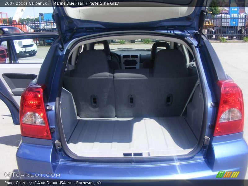 Marine Blue Pearl / Pastel Slate Gray 2007 Dodge Caliber SXT