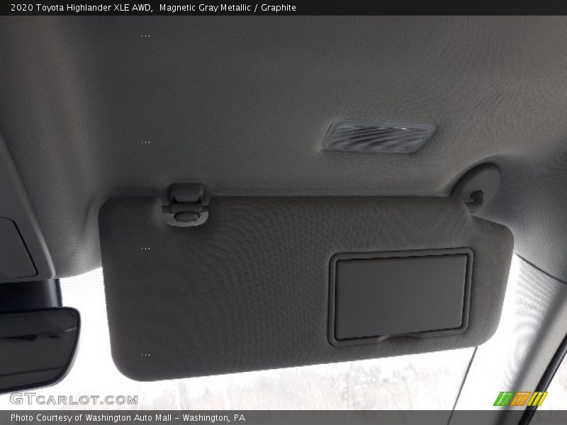 Magnetic Gray Metallic / Graphite 2020 Toyota Highlander XLE AWD