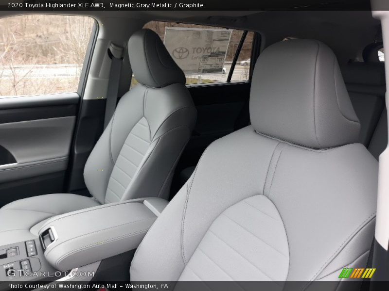 Magnetic Gray Metallic / Graphite 2020 Toyota Highlander XLE AWD