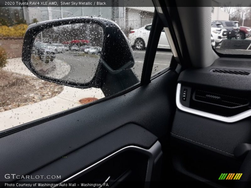 Silver Sky Metallic / Black 2020 Toyota RAV4 XLE AWD