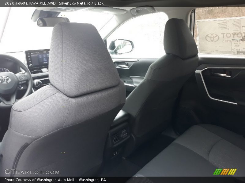 Silver Sky Metallic / Black 2020 Toyota RAV4 XLE AWD
