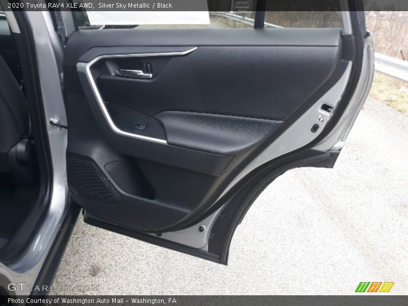 Silver Sky Metallic / Black 2020 Toyota RAV4 XLE AWD
