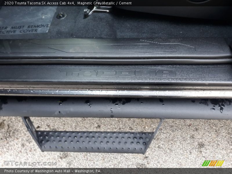 Magnetic Gray Metallic / Cement 2020 Toyota Tacoma SX Access Cab 4x4