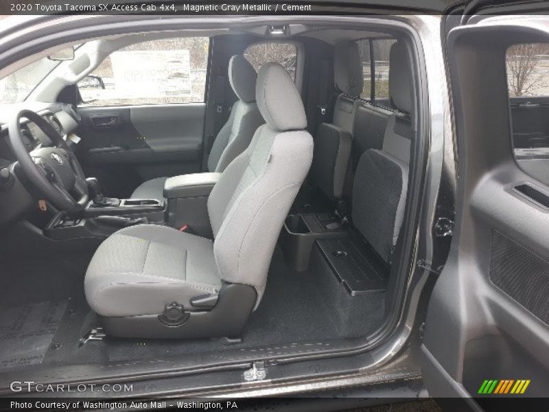 Magnetic Gray Metallic / Cement 2020 Toyota Tacoma SX Access Cab 4x4