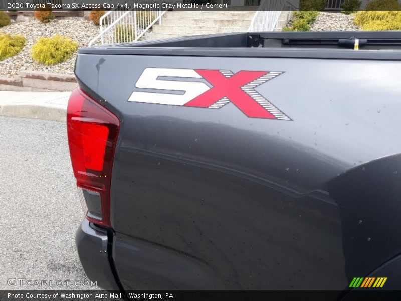 Magnetic Gray Metallic / Cement 2020 Toyota Tacoma SX Access Cab 4x4