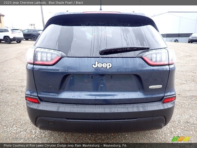 Blue Shade Pearl / Black 2020 Jeep Cherokee Latitude
