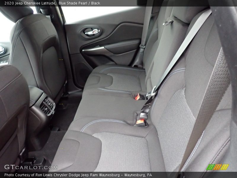 Blue Shade Pearl / Black 2020 Jeep Cherokee Latitude