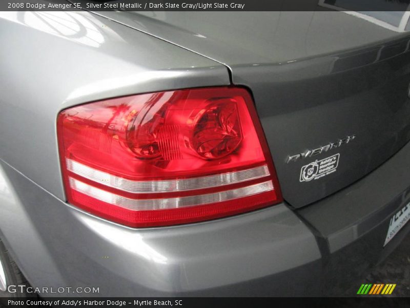 Silver Steel Metallic / Dark Slate Gray/Light Slate Gray 2008 Dodge Avenger SE