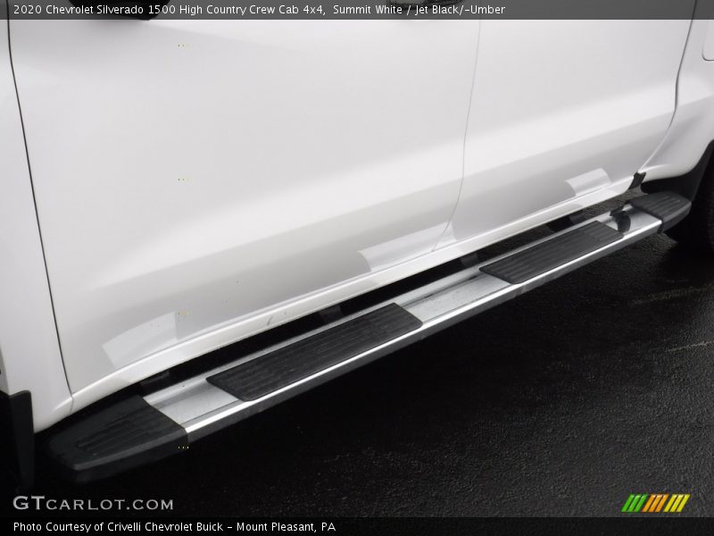 Summit White / Jet Black/­Umber 2020 Chevrolet Silverado 1500 High Country Crew Cab 4x4