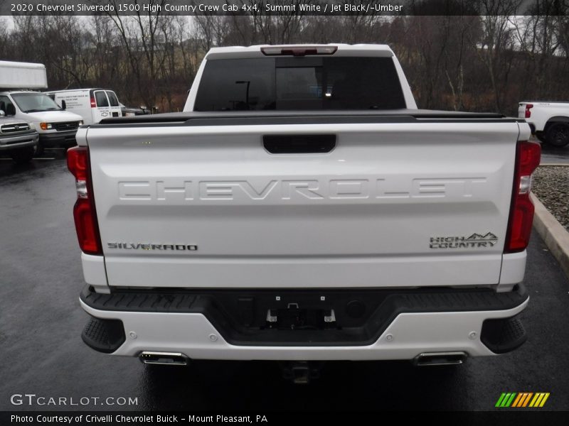 Summit White / Jet Black/­Umber 2020 Chevrolet Silverado 1500 High Country Crew Cab 4x4