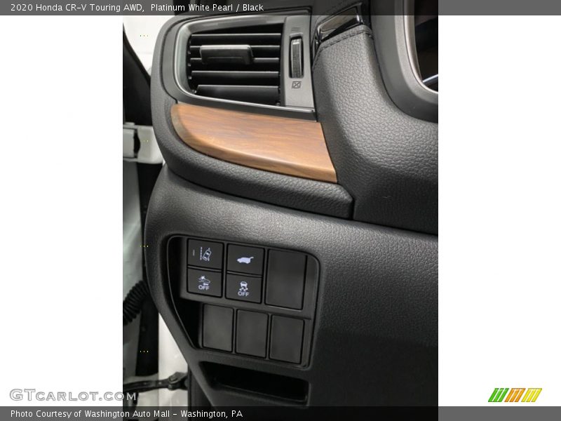 Platinum White Pearl / Black 2020 Honda CR-V Touring AWD