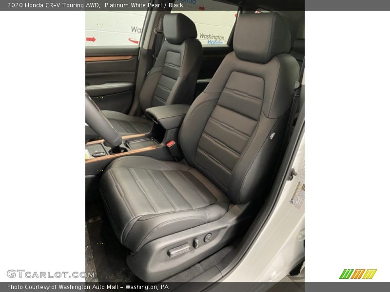 Platinum White Pearl / Black 2020 Honda CR-V Touring AWD