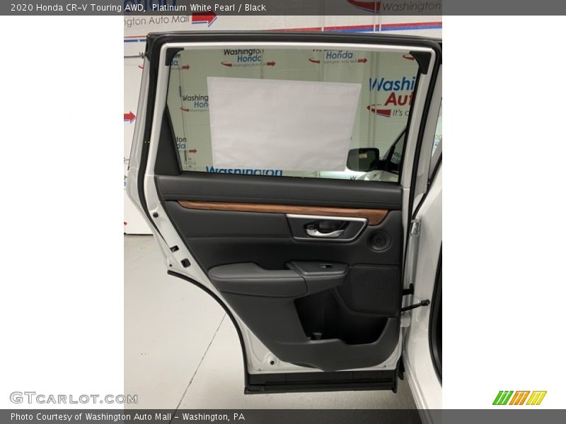 Platinum White Pearl / Black 2020 Honda CR-V Touring AWD