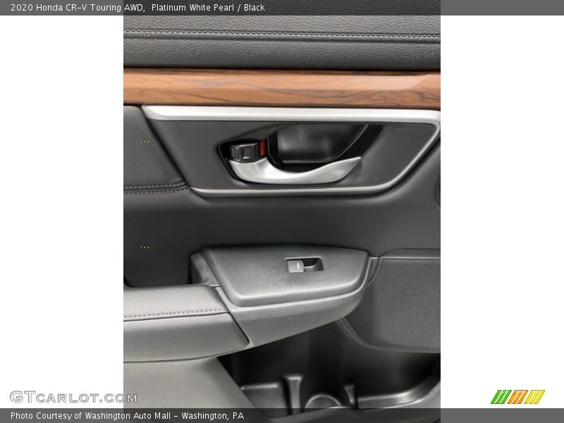 Platinum White Pearl / Black 2020 Honda CR-V Touring AWD