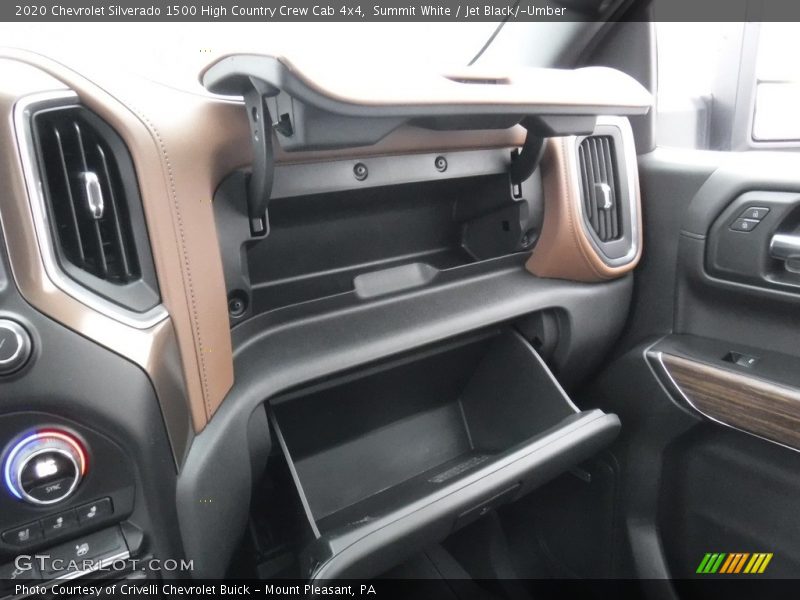 Summit White / Jet Black/­Umber 2020 Chevrolet Silverado 1500 High Country Crew Cab 4x4