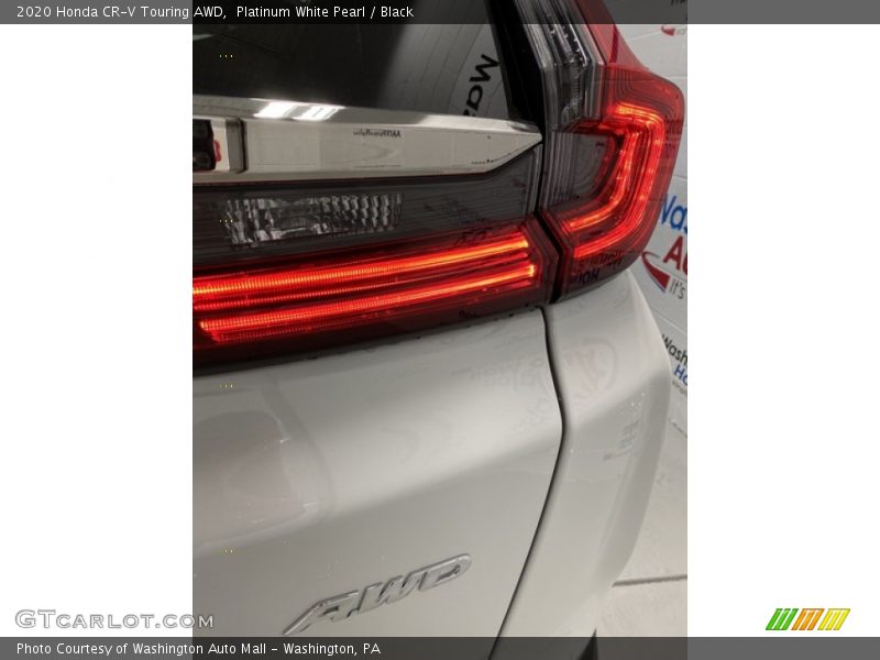 Platinum White Pearl / Black 2020 Honda CR-V Touring AWD