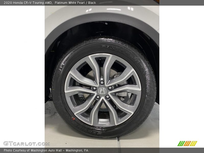 Platinum White Pearl / Black 2020 Honda CR-V Touring AWD