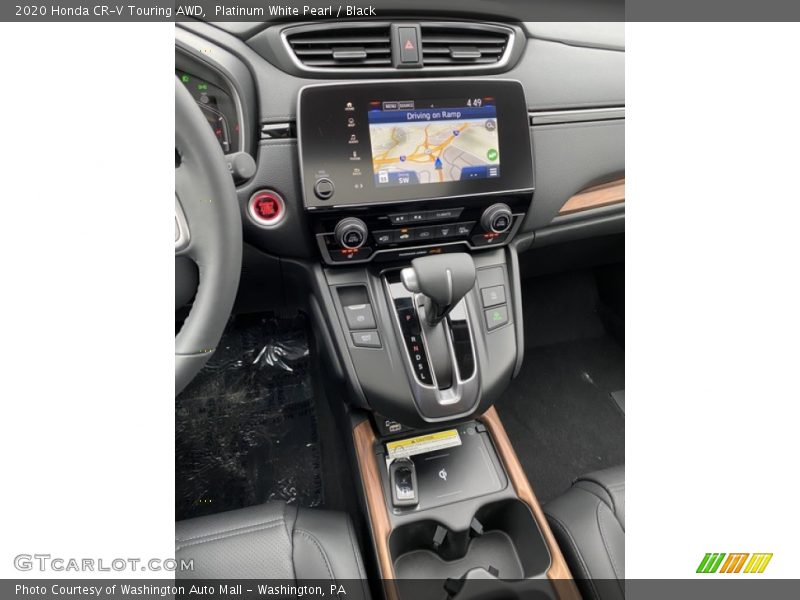 Platinum White Pearl / Black 2020 Honda CR-V Touring AWD