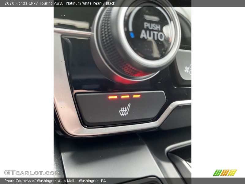 Platinum White Pearl / Black 2020 Honda CR-V Touring AWD