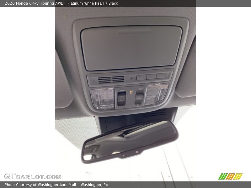 Platinum White Pearl / Black 2020 Honda CR-V Touring AWD