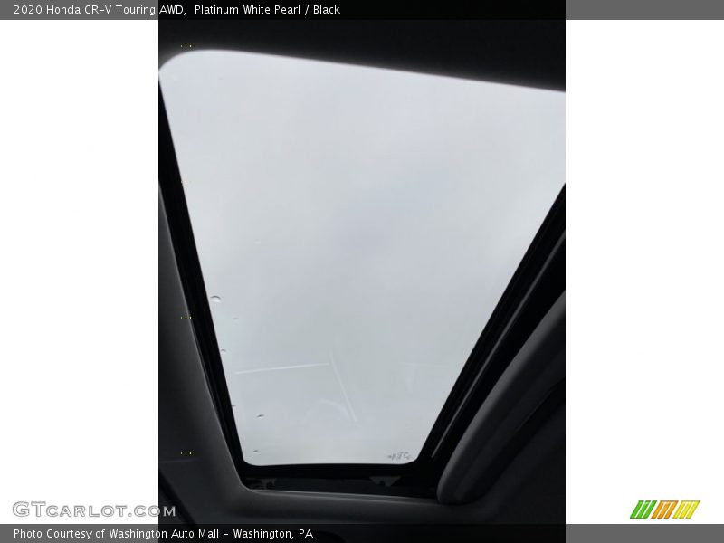 Platinum White Pearl / Black 2020 Honda CR-V Touring AWD