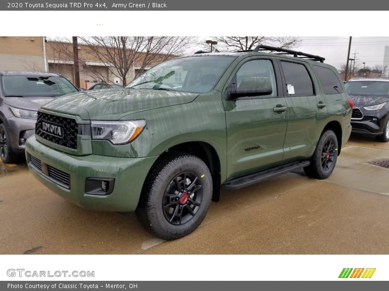 Front 3/4 View of 2020 Sequoia TRD Pro 4x4