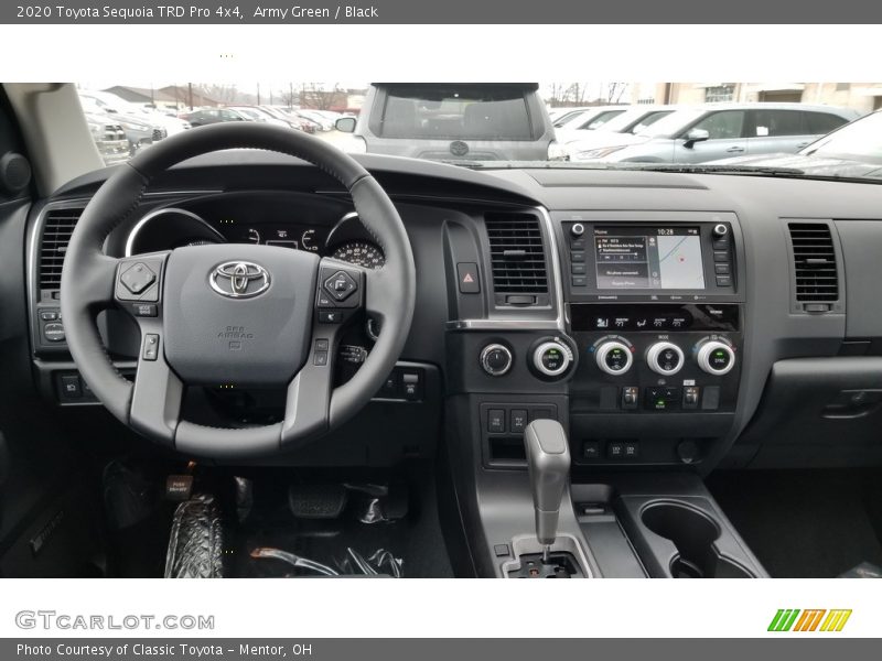 Dashboard of 2020 Sequoia TRD Pro 4x4