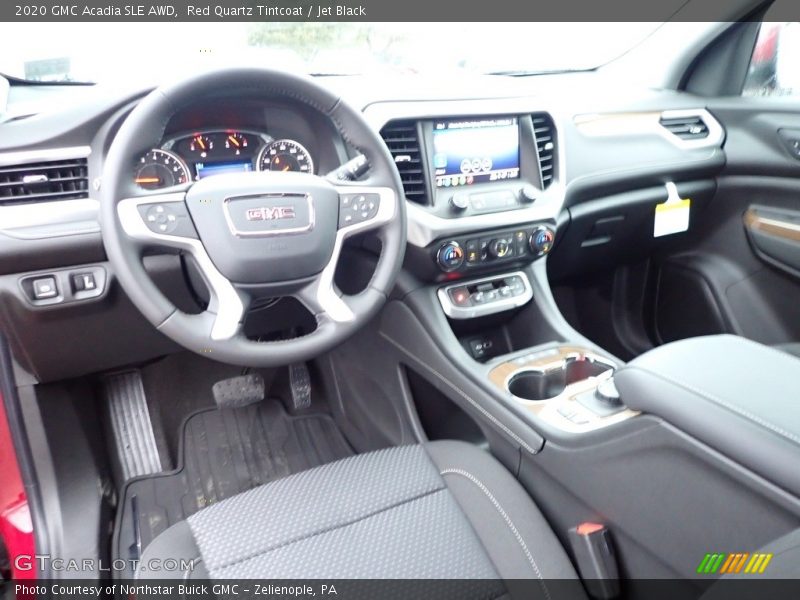 Red Quartz Tintcoat / Jet Black 2020 GMC Acadia SLE AWD