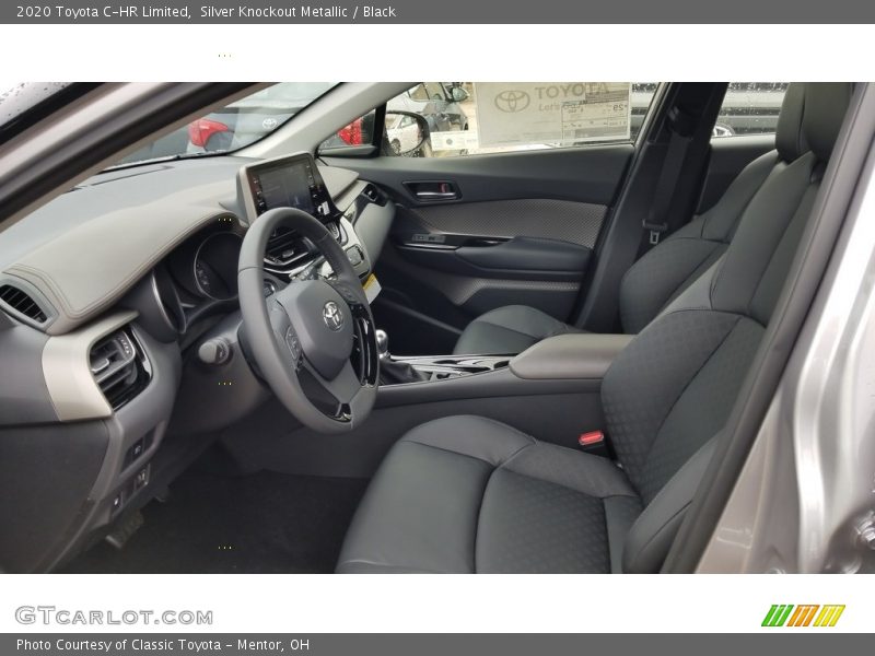 Silver Knockout Metallic / Black 2020 Toyota C-HR Limited