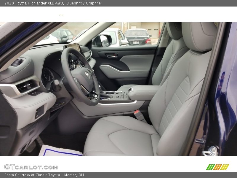 Blueprint / Graphite 2020 Toyota Highlander XLE AWD