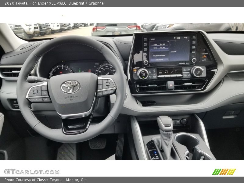 Blueprint / Graphite 2020 Toyota Highlander XLE AWD