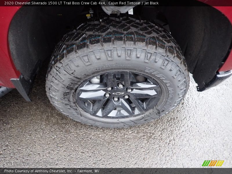 Cajun Red Tintcoat / Jet Black 2020 Chevrolet Silverado 1500 LT Trail Boss Crew Cab 4x4