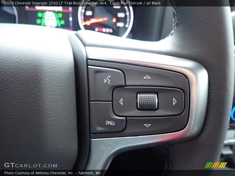 Cajun Red Tintcoat / Jet Black 2020 Chevrolet Silverado 1500 LT Trail Boss Crew Cab 4x4