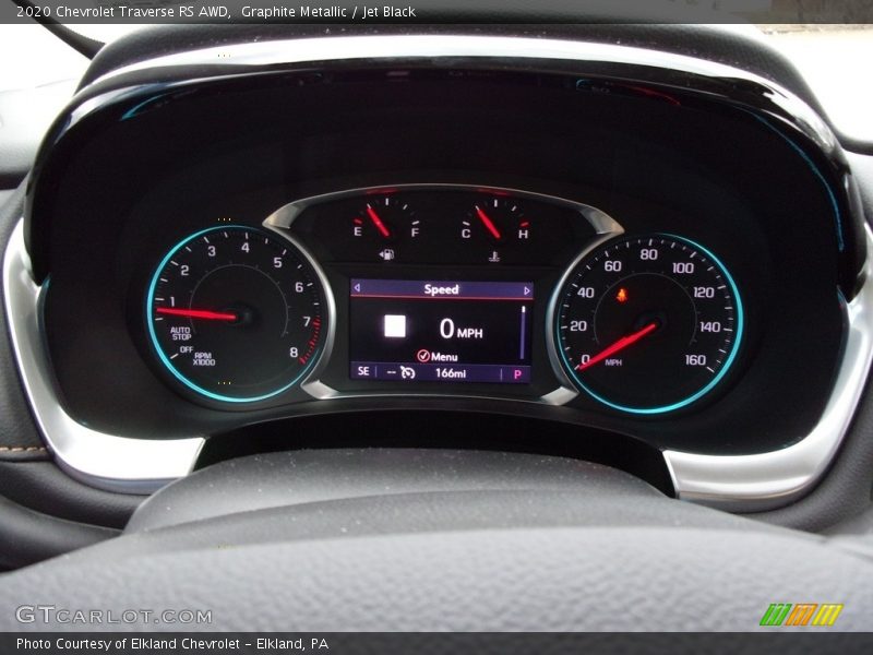 Graphite Metallic / Jet Black 2020 Chevrolet Traverse RS AWD