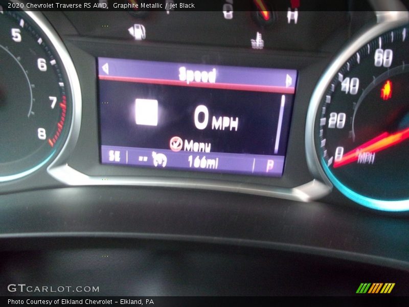 Graphite Metallic / Jet Black 2020 Chevrolet Traverse RS AWD