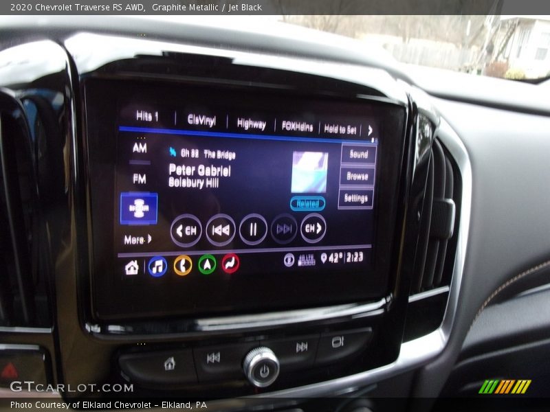 Graphite Metallic / Jet Black 2020 Chevrolet Traverse RS AWD