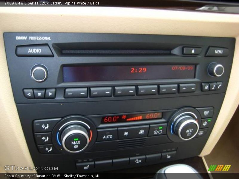 Alpine White / Beige 2009 BMW 3 Series 328xi Sedan