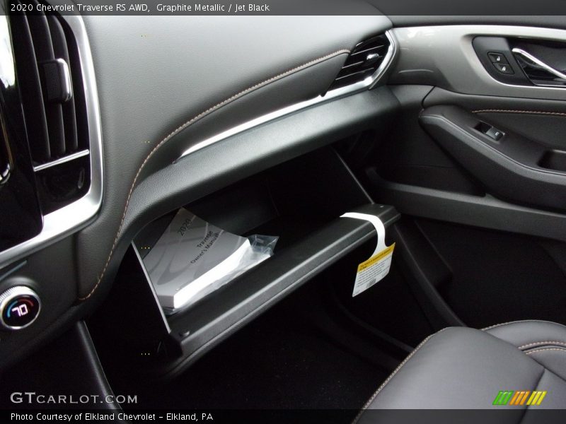 Graphite Metallic / Jet Black 2020 Chevrolet Traverse RS AWD