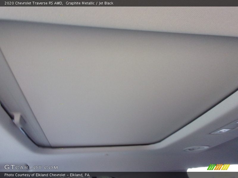 Graphite Metallic / Jet Black 2020 Chevrolet Traverse RS AWD