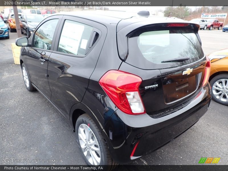 Mosaic Black Metallic / Jet Black/Dark Anderson Silver Metallic 2020 Chevrolet Spark LT