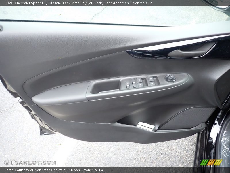 Mosaic Black Metallic / Jet Black/Dark Anderson Silver Metallic 2020 Chevrolet Spark LT