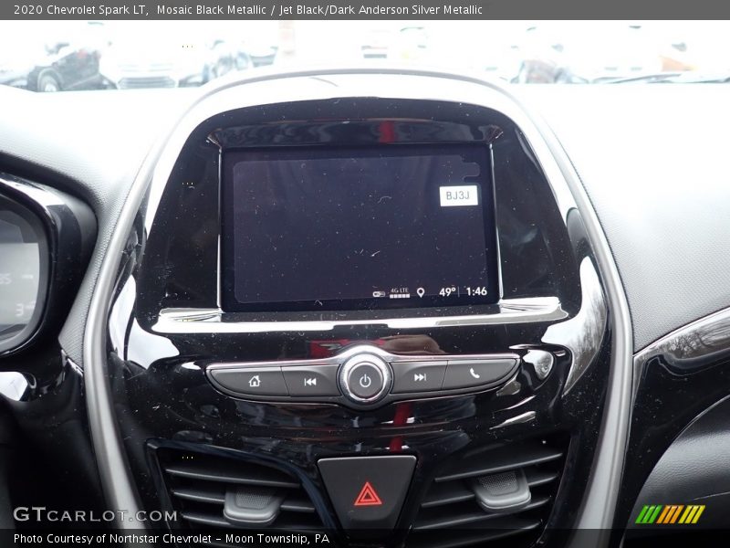 Mosaic Black Metallic / Jet Black/Dark Anderson Silver Metallic 2020 Chevrolet Spark LT