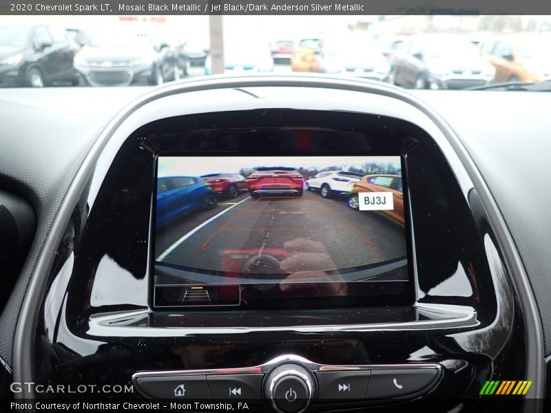 Mosaic Black Metallic / Jet Black/Dark Anderson Silver Metallic 2020 Chevrolet Spark LT