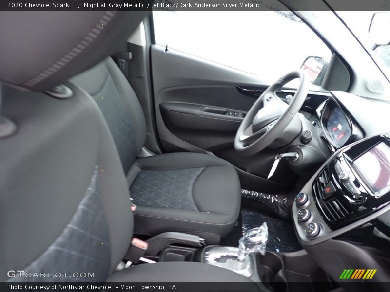 Nightfall Gray Metallic / Jet Black/Dark Anderson Silver Metallic 2020 Chevrolet Spark LT
