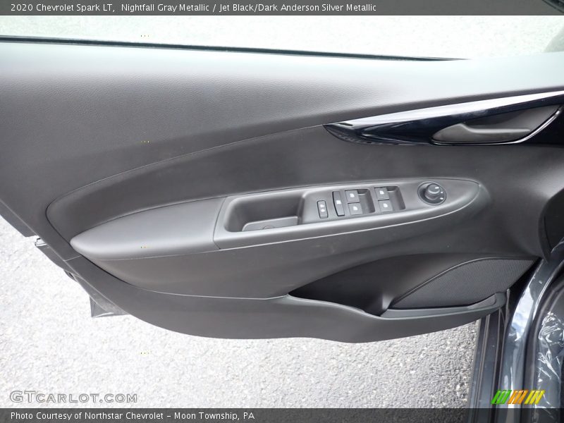 Nightfall Gray Metallic / Jet Black/Dark Anderson Silver Metallic 2020 Chevrolet Spark LT