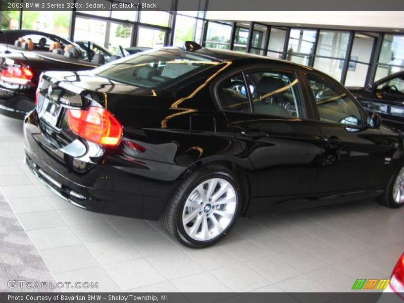 Jet Black / Black 2009 BMW 3 Series 328xi Sedan