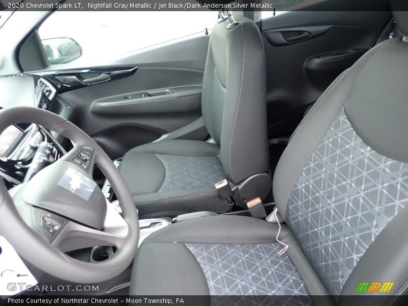 Nightfall Gray Metallic / Jet Black/Dark Anderson Silver Metallic 2020 Chevrolet Spark LT